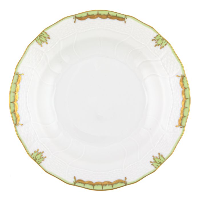 Herend Princess Victoria Green Dessert Plate
