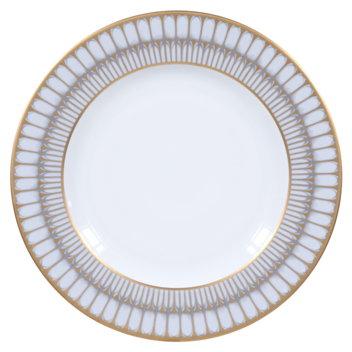 Dinner Plate | Arcades Grey + Gold