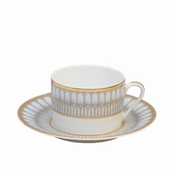 Tea Cup | Arcades Grey + Gold
