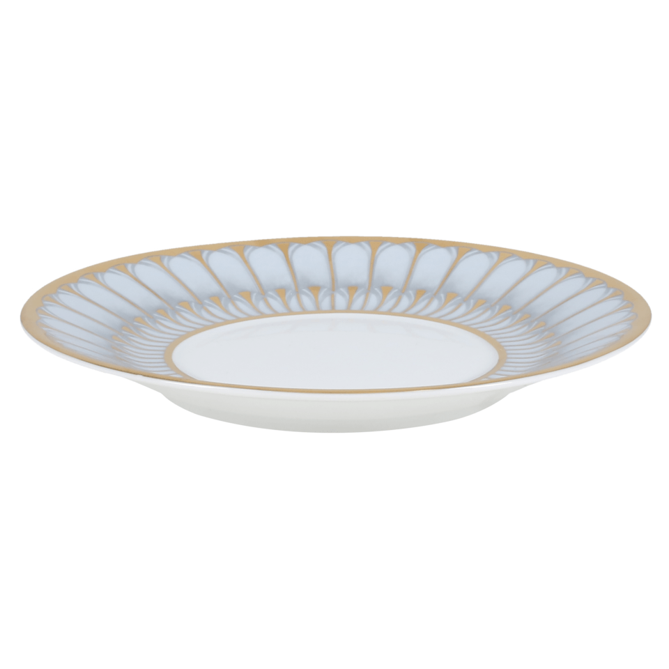 Tea Saucer | Arcades Grey + Gold