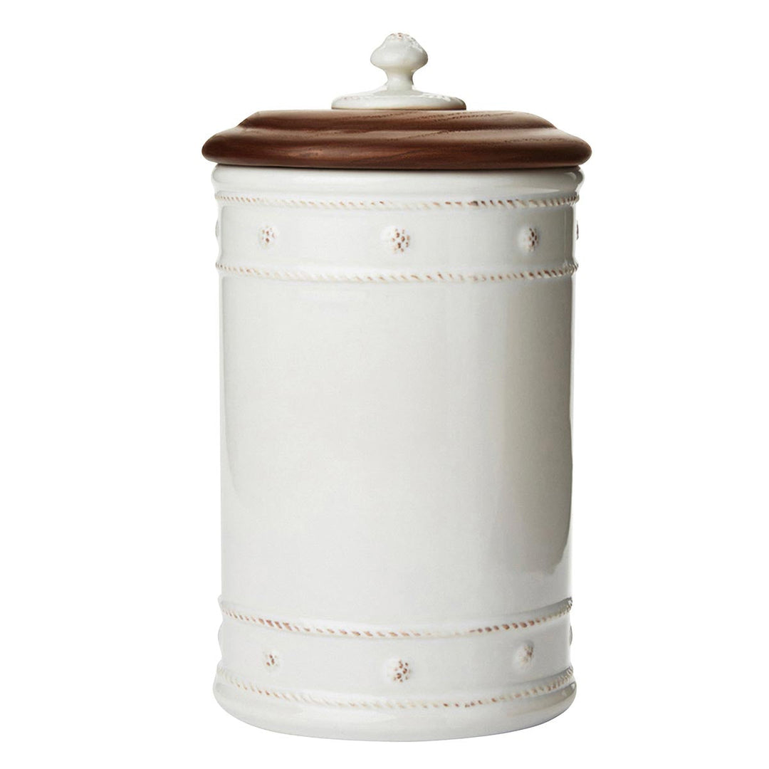 Canister with Wooden Lid | Berry & Thread