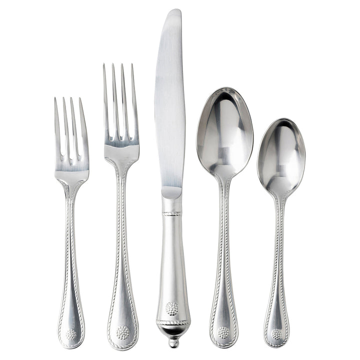 Berry & Thread 5 Piece Place Setting | Bright Satin