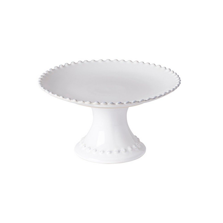 Footed Plate | Pearl