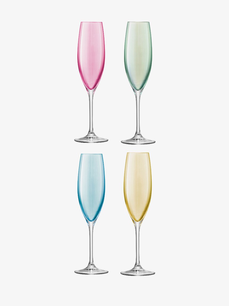 Polka Champagne Flute | Set of 4