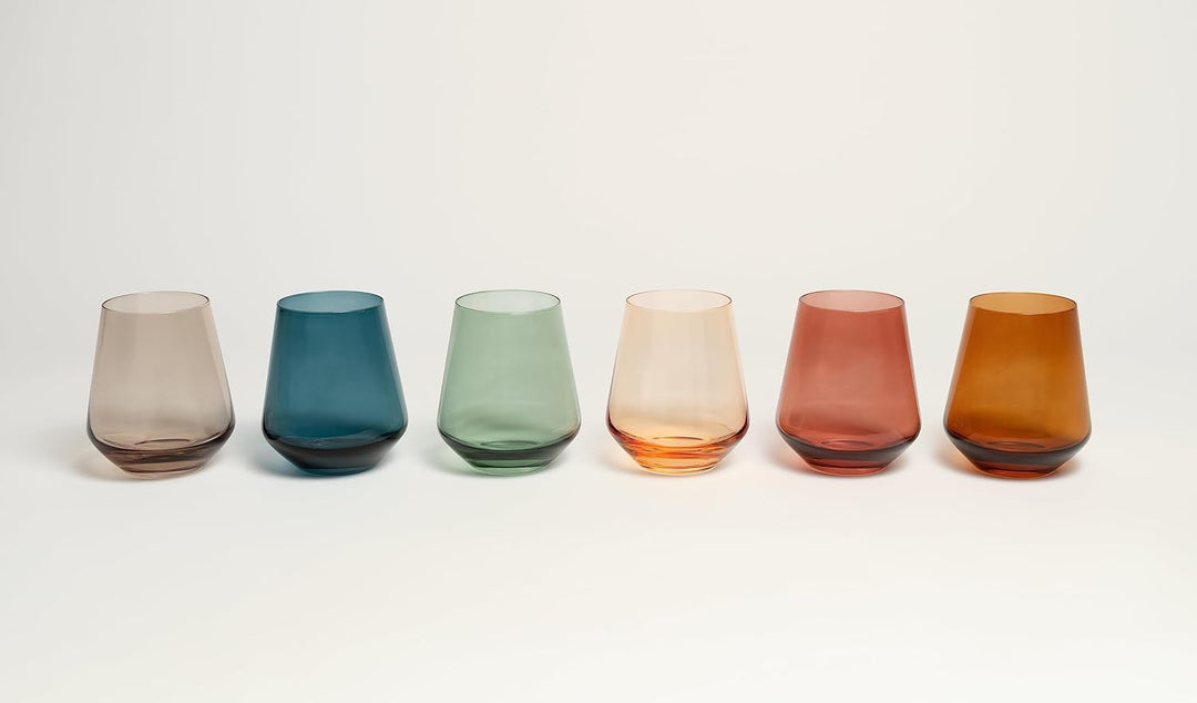 Saludi Stemless Wine Glasses