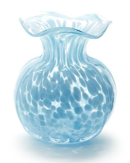 Ruffled Edge Vase