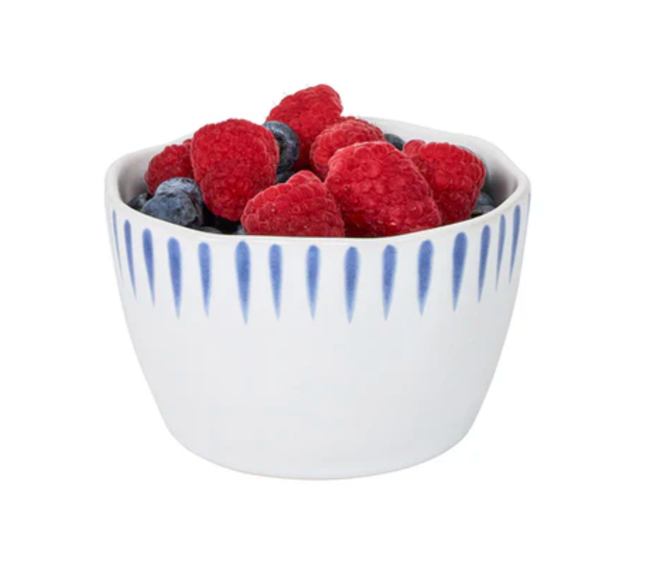 Sitio Stripe Ramekin - Delft Blue