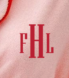 Robe Monogram