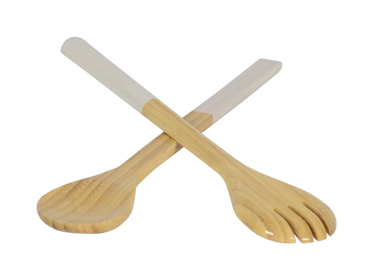 Bamboo Salad Servers