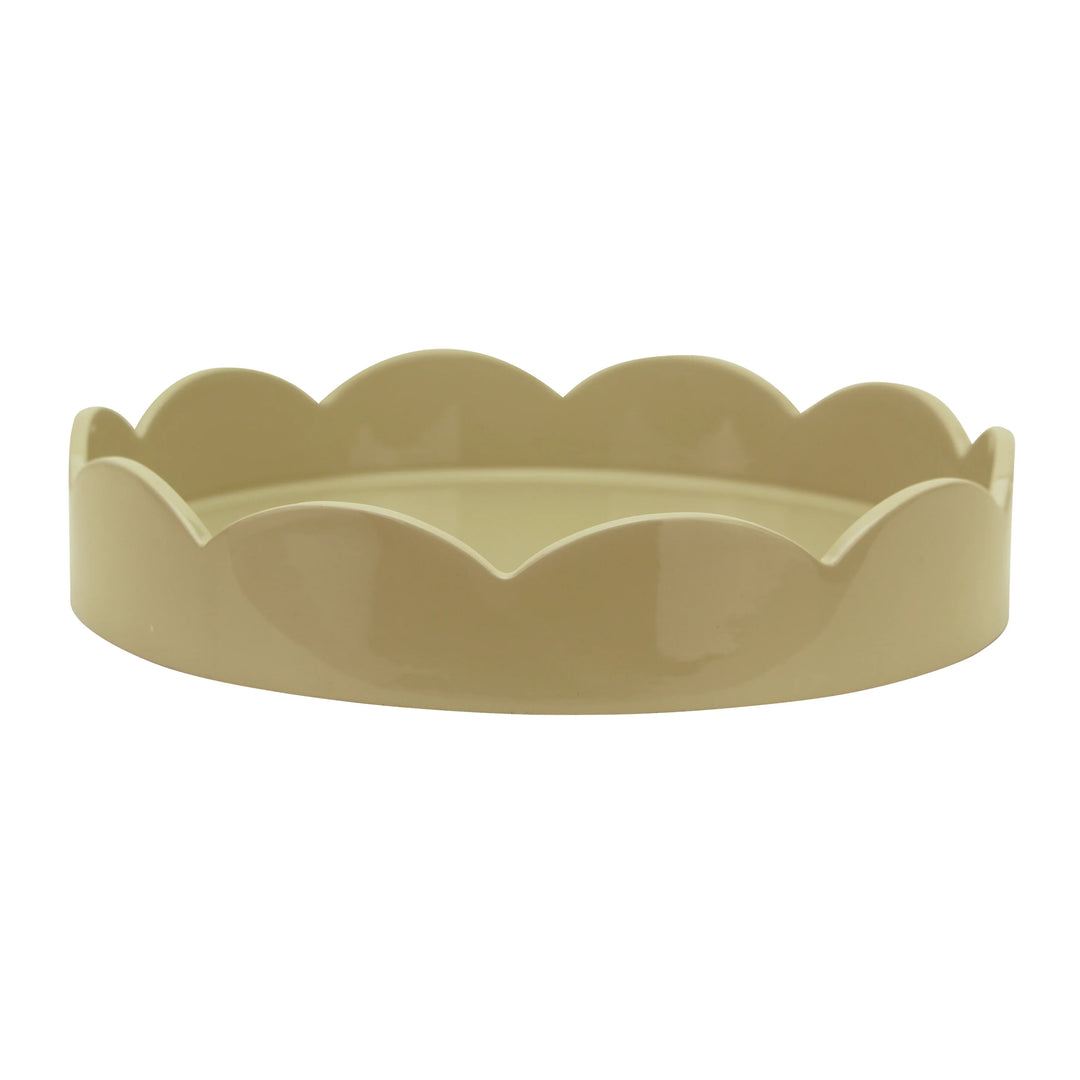 Scalloped Round Edge Tray | Small