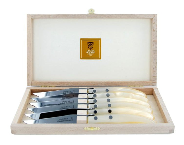 Berlingot Laguiole Set of Six Steak Knives